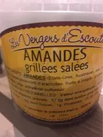 Mängden socker i Amandes grillees salees