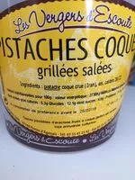 Mängden socker i Pistache coque grillées salée