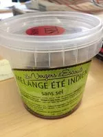 Mängden socker i Mélange été indien