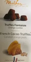 Mängden socker i Truffles Fantaisie Orange confite