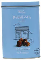 Mängden socker i 'Les Parisiennes', Chocolate Truffles With Marc of Champagne, 7.1oz Tin