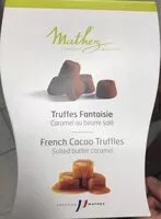 Mängden socker i Truffes fantaisie