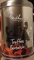 Mängden socker i Truffes fantaisie