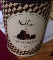 Mängden socker i Truffes Fantaisies