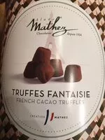 Mängden socker i Truffes fantaisie
