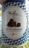 Mängden socker i Truffes fantaisie