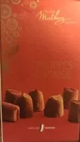 Mängden socker i Truffes fantaisie