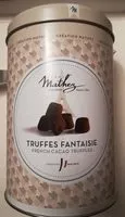 Mängden socker i Truffes fantaisie