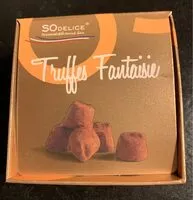 Mängden socker i Truffes fantaisie