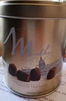 Mängden socker i Truffes fantaisie