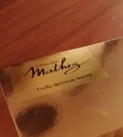 Mängden socker i Truffe fantaisie nature
