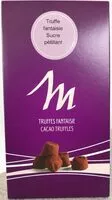 Mängden socker i Truffes Fantaisie
