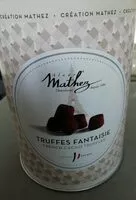 Mängden socker i Truffes fantaisie