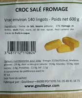 Mängden socker i Croc salé fromage