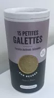 Mängden socker i Petites galettes