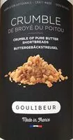 Mängden socker i Crumble de broye du poitou