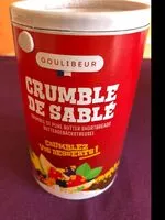 Mängden socker i Crumble de sablé