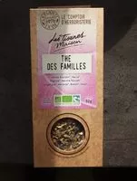 Mängden socker i Thé des familles