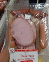 Mängden socker i La choucroute garnie alsacienne