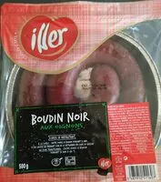 Mängden socker i Boudin noir aux oignons