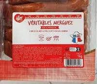 Mängden socker i Véritables merguez