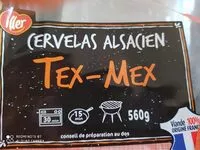 Mängden socker i Cervelas alsacien