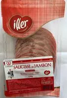 Mängden socker i Saucisse au jambon