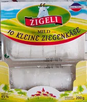 Mängden socker i 10 Kleine Ziegenkäse