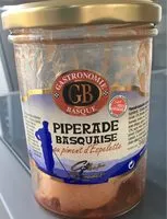 Mängden socker i Piperade Basquaise au piment d'Espelette GASTRONOMIE BASQUE