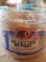 Mängden socker i Rillettes de porc