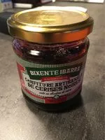 Mängden socker i Confiture artisanale de cerises noires