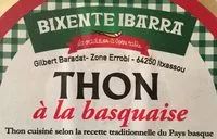 Mängden socker i Thon à la basquaise