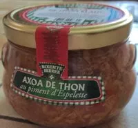 Mängden socker i Axoa de thon blanc au piment d'Espelette