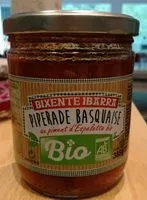 Mängden socker i Piperade Basquaise