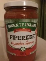 Mängden socker i Piperade