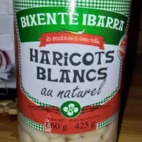 Mängden socker i Haricots blancs au naturel