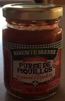 Mängden socker i Purée de piquillos