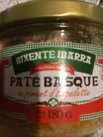Mängden socker i Pâté Basque