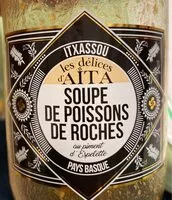 Mängden socker i SOUPE DE POISSONS DE ROCHES AU PIMENT D'ESPELETTE