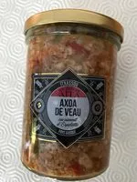 Mängden socker i Axoa de veau