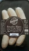 Mängden socker i Boudin blanc à la truffe noire