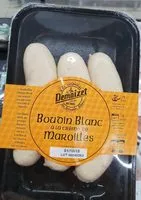 Mängden socker i Boudin blanc a la crème de maroilles