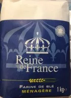 Mängden socker i Farine de blé