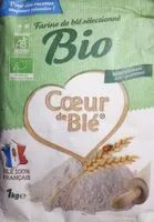 Mängden socker i Farine de blé cœur de blé