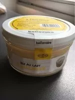 Mängden socker i Riz Au Lait À L'ancienne