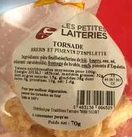 Mängden socker i Torsade Emmental et Thym