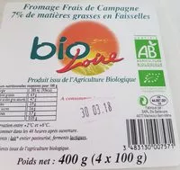 Mängden socker i Fromage frais de campagne