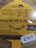 Mängden socker i Semoule au lait à l ancienne