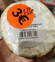 Mängden socker i Camembert bleu au noix