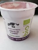 Mängden socker i Yaourt aux fruits Myrtille